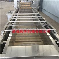 *顺泽牌6000型鸡爪快速解冻机 带鱼快速解冻机 鱿鱼头解冻流水线 鱿鱼头解冻流水线