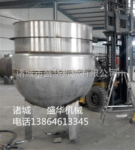 立式夹层锅的制造厂家就到盛华机械 立式夹层锅